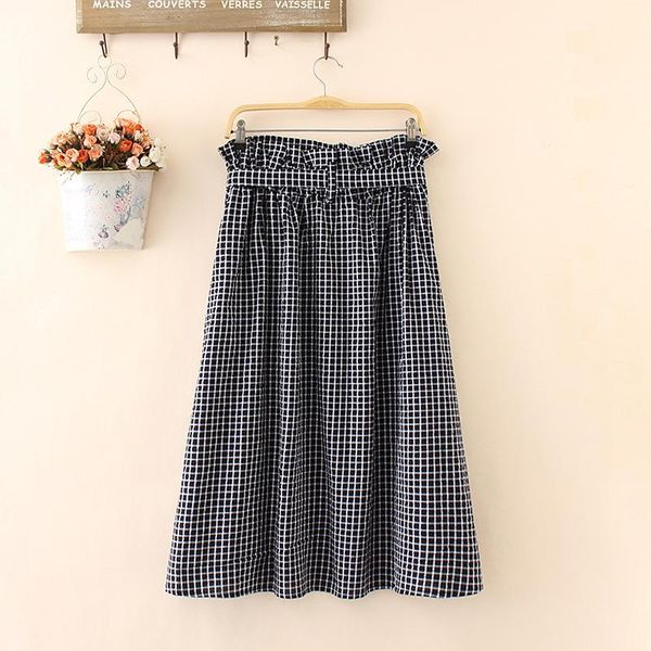 skirts ubetoku 2021 spring autumn women cotton skirt ladies elastic waist plaid 4xl plus size fashion office clothing, Black
skirts ubetoku 2021 spring autumn women cotton skirt ladies elastic waist plaid 4xl plus size fashion office clothing, Black