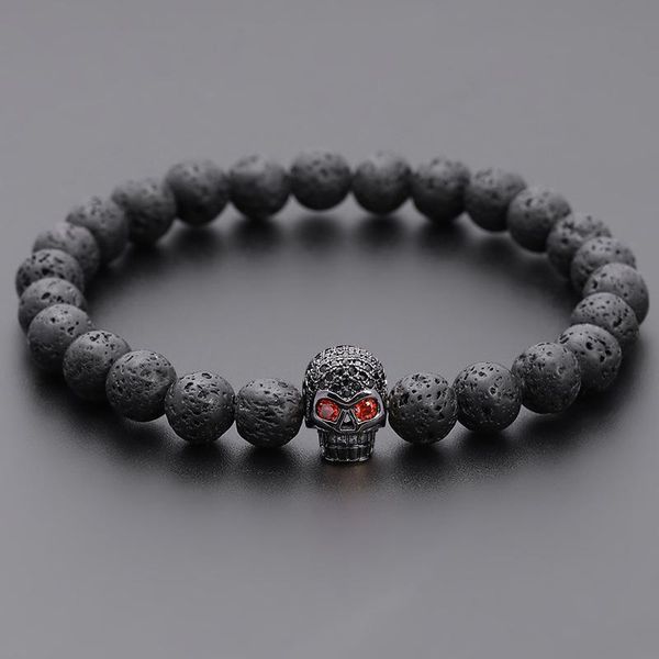 charm bracelets est fashion lava stone strand skull men bracelet pave cubic zirconia vintage 8mm punk gothic for jewelry gifts, Golden;silver
charm bracelets est fashion lava stone strand skull men bracelet pave cubic zirconia vintage 8mm punk gothic for jewelry gifts, Golden;silver
