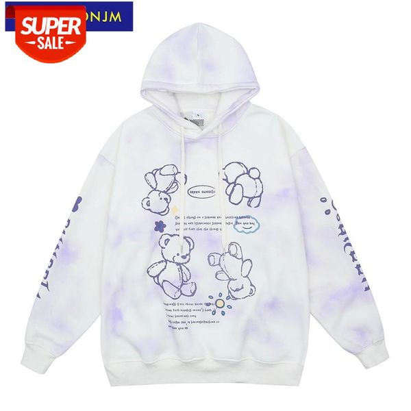 uncledonjm tie dyed bear fleece hoodie sweatshirt men harajuku streetwear hooded pullover cotton autumn loose gre-hm1095 #9n6x, Black
uncledonjm tie dyed bear fleece hoodie sweatshirt men harajuku streetwear hooded pullover cotton autumn loose gre-hm1095 #9n6x, Black