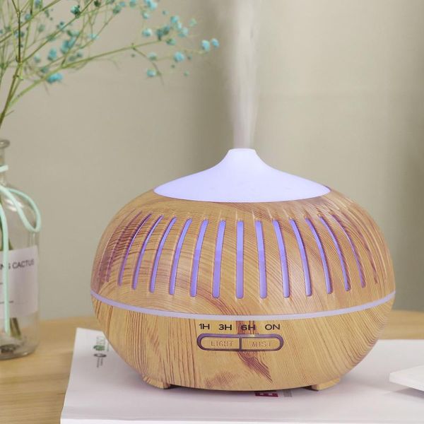 400ml oil diffuser air humidifier remote control aroma wood grain 7 color led light for office home fragrance lamps
400ml oil diffuser air humidifier remote control aroma wood grain 7 color led light for office home fragrance lamps