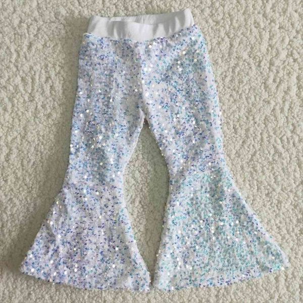 wholesale kid fashionable boutique clothing baby girl cute real sequins white color soft comfortable children bell bottoms pants, Blue
wholesale kid fashionable boutique clothing baby girl cute real sequins white color soft comfortable children bell bottoms pants, Blue