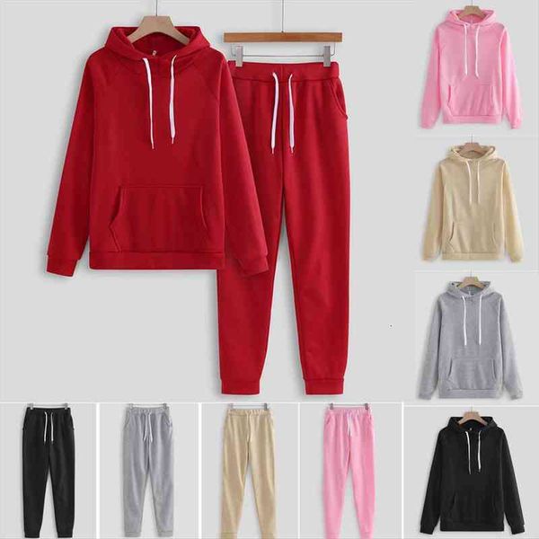women solid color hooded sweatshirt pant tracksuit sport ladias hoodies suit selling product in harajuku dropshipping, Black
women solid color hooded sweatshirt pant tracksuit sport ladias hoodies suit selling product in harajuku dropshipping, Black