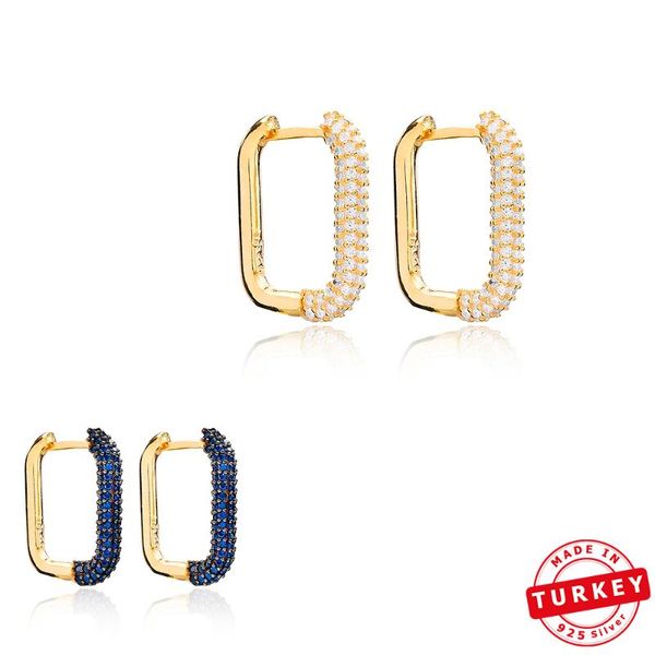 hoop & huggie pure 925 silver sterling rectangle earring available for zircon , sapphire stone handmade in turkey, Golden;silver
hoop & huggie pure 925 silver sterling rectangle earring available for zircon , sapphire stone handmade in turkey, Golden;silver
