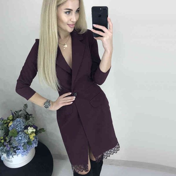 dresses women vintage lace patchwork pockets a-line long sleeve v neck solid elegant casual mini winter dress, Black;gray
dresses women vintage lace patchwork pockets a-line long sleeve v neck solid elegant casual mini winter dress, Black;gray