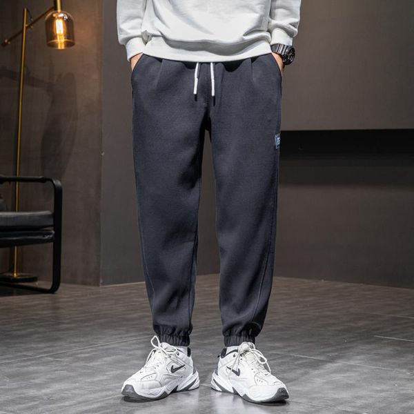 men's pants m-8xl sweatpants autumn spring knitting casual youthful style oversize solid color with emboridery woven label 2221, Black
men's pants m-8xl sweatpants autumn spring knitting casual youthful style oversize solid color with emboridery woven label 2221, Black