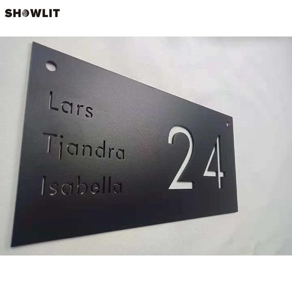 powder coated black/dark grey house name plates outdoor sign other door hardware
powder coated black/dark grey house name plates outdoor sign other door hardware