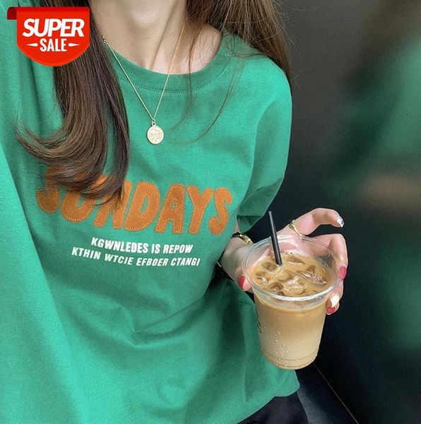 huang zheng letter printed short-sleeved t-shirt female korean version ins loose harajuku style xst210325 #sb9j, Black;gray
huang zheng letter printed short-sleeved t-shirt female korean version ins loose harajuku style xst210325 #sb9j, Black;gray