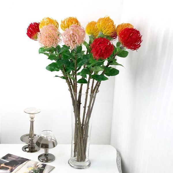 decorative flowers & wreaths artificial flocked leucospermum decoration plastic fake flower anti-fall faux silk plant fleur artificielle
decorative flowers & wreaths artificial flocked leucospermum decoration plastic fake flower anti-fall faux silk plant fleur artificielle