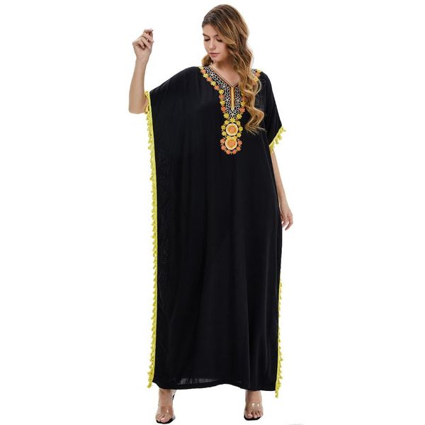 ethnic clothing 21021 fashion muslim women's europe, the middle east print dress large size loose stretch dubai robes, Red
ethnic clothing 21021 fashion muslim women's europe, the middle east print dress large size loose stretch dubai robes, Red