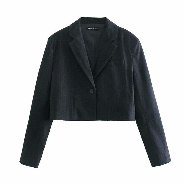 women's suits & blazers elegant women striped cotton jackets nice ladies notched collar streetwear female chic short coats, White;black
women's suits & blazers elegant women striped cotton jackets nice ladies notched collar streetwear female chic short coats, White;black