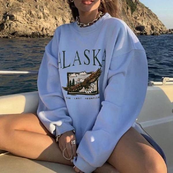 women's hoodies & sweatshirts white casual eagle print pullover sweatshirt women letter printing crewneck long sleeve plus size punk, Black
women's hoodies & sweatshirts white casual eagle print pullover sweatshirt women letter printing crewneck long sleeve plus size punk, Black