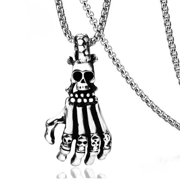 design jewelry non mainstream animation jewelry personality skull ghost claw palm pendant exaggerated necklace, Silver
design jewelry non mainstream animation jewelry personality skull ghost claw palm pendant exaggerated necklace, Silver