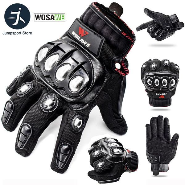 cycling gloves wosawe stainless steel touch screen racing motorbike luvas sports shockproof mtb bike guantes ciclismo, Black
cycling gloves wosawe stainless steel touch screen racing motorbike luvas sports shockproof mtb bike guantes ciclismo, Black