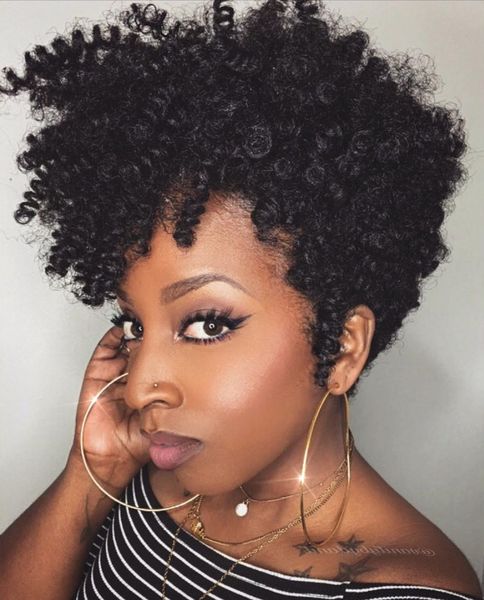 manufacturers wholesale african small curly wigs, european and american wigs, women's short curls, explosive hair, whole chemical fiber, Black
manufacturers wholesale african small curly wigs, european and american wigs, women's short curls, explosive hair, whole chemical fiber, Black