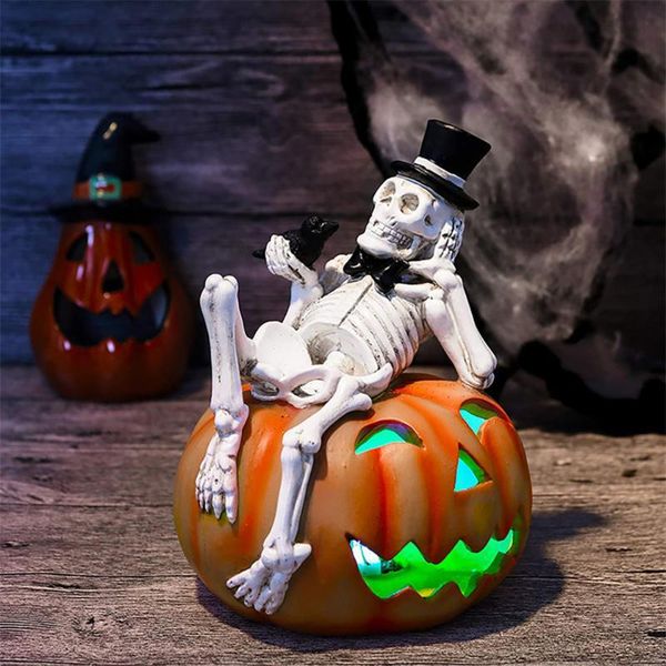 bike lights creative halloween pumpkin skull light with button batteries resin skeleton lamp atmosphere home garden party decoration
bike lights creative halloween pumpkin skull light with button batteries resin skeleton lamp atmosphere home garden party decoration