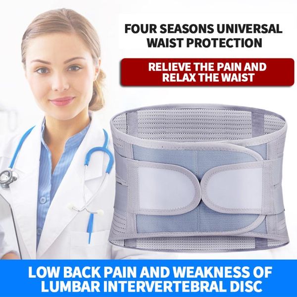 lumbar self-heating pain relief support protection belt steel plate for back posture spine decompression brace waist, Black;gray
lumbar self-heating pain relief support protection belt steel plate for back posture spine decompression brace waist, Black;gray