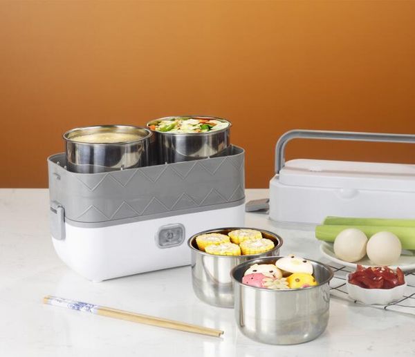 dinnerware sets electric heated lunch box mini rice cooker portable heating cooking pot multi stainless steel inner bento warmer
dinnerware sets electric heated lunch box mini rice cooker portable heating cooking pot multi stainless steel inner bento warmer