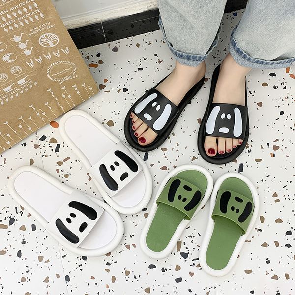 summer outside wear fashion flat school slippers casual cartoon women's sandals 36-41, Black
summer outside wear fashion flat school slippers casual cartoon women's sandals 36-41, Black