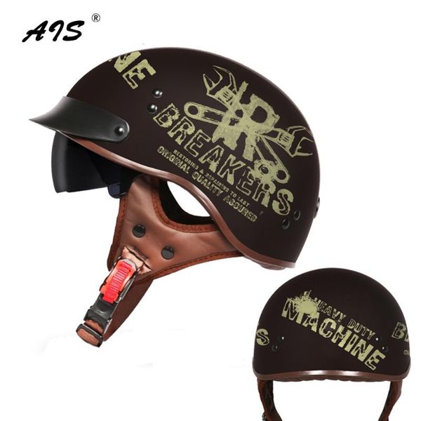 motorcycle helmets retro helmet moto scooter vintage half face biker motorbike crash casco
motorcycle helmets retro helmet moto scooter vintage half face biker motorbike crash casco