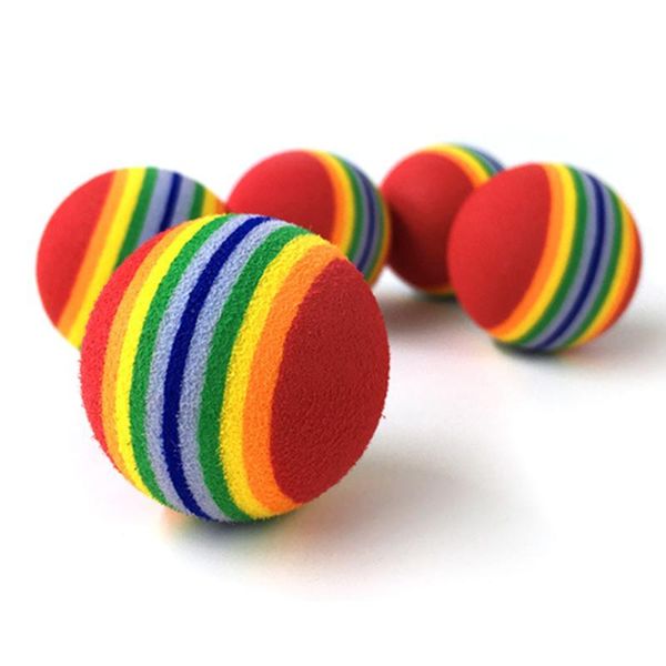 cat toys 1pcs colorful toy ball interactive play chewing rattle scratch natural foam training pet supplies
cat toys 1pcs colorful toy ball interactive play chewing rattle scratch natural foam training pet supplies
