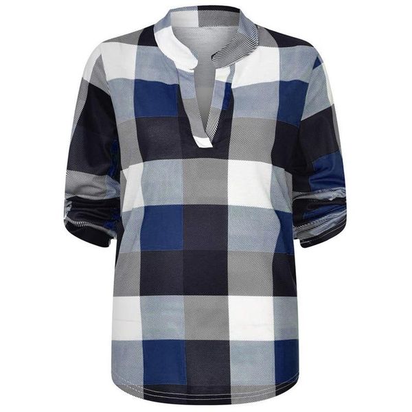 women's blouses & shirts women plaid shirt casual spring long sleeve slim female ladies outwear v-neck harajuku elegant loose vintage c, White
women's blouses & shirts women plaid shirt casual spring long sleeve slim female ladies outwear v-neck harajuku elegant loose vintage c, White