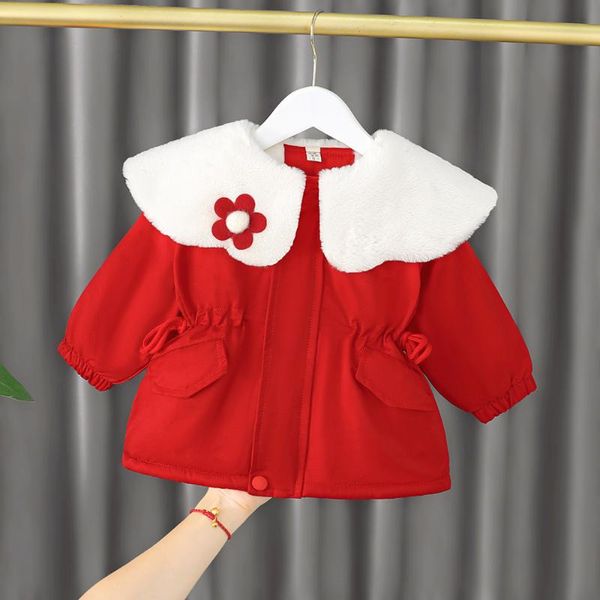 jackets winter children kids flower fleece lapel collar thicken baby girls outerwear coats princess fashion parkas casaco, Blue;gray
jackets winter children kids flower fleece lapel collar thicken baby girls outerwear coats princess fashion parkas casaco, Blue;gray