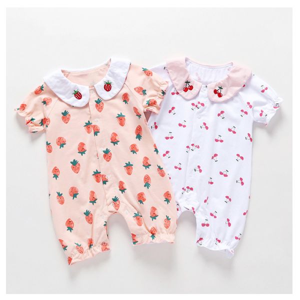 Baby Girls Clothes Strawberry Summer 2022 Baby Girl Romper Cherry Outfits Toddler Baby Romper For Girls Jumpsuit Cotton, Beige
Baby Girls Clothes Strawberry Summer 2022 Baby Girl Romper Cherry Outfits Toddler Baby Romper For Girls Jumpsuit Cotton, Beige