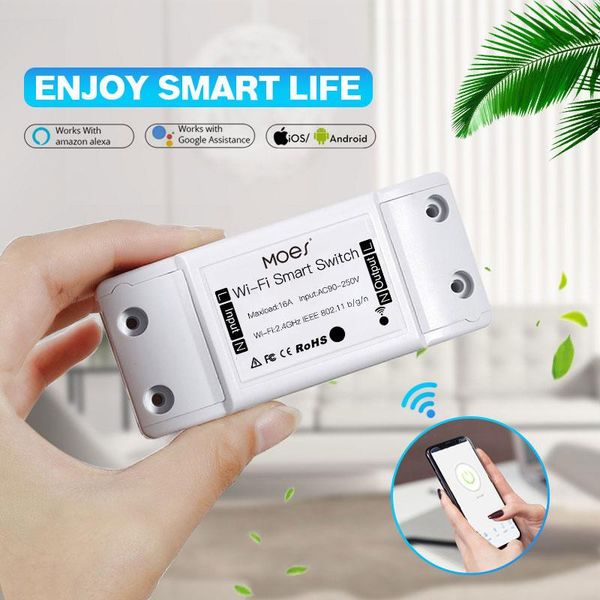 smart home control wifi light switch module universal breaker timer diy life app wireless remote works with alexa google
smart home control wifi light switch module universal breaker timer diy life app wireless remote works with alexa google