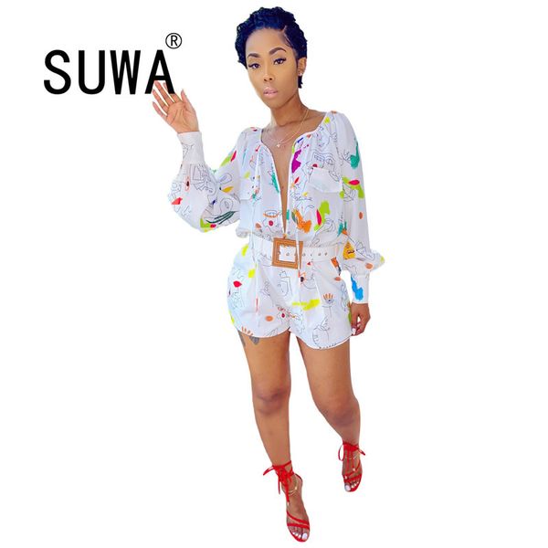 white painted party jumpsuit for women scoop neck long sleeve open stitch drawstring collect waist shorts rompers 210525, Black;white
white painted party jumpsuit for women scoop neck long sleeve open stitch drawstring collect waist shorts rompers 210525, Black;white