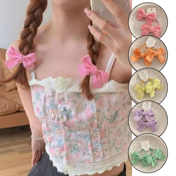 2pc bowknot elastic hair bands scrunchies sweet candy color corduroy bow hair ties for girls ponytail holder hair accessories, Pink
2pc bowknot elastic hair bands scrunchies sweet candy color corduroy bow hair ties for girls ponytail holder hair accessories, Pink
