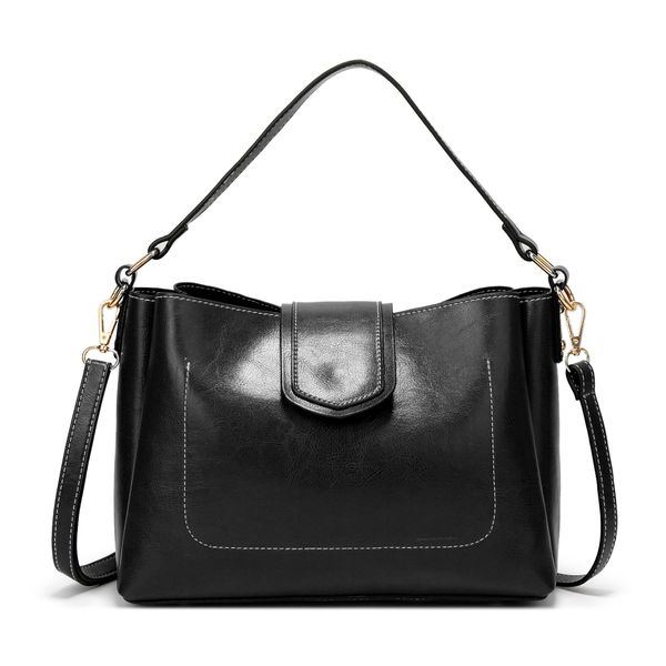 womens 2021 fashion new simple wild pu leather women shoulder bag crossbody bags handbag female totes black l003
womens 2021 fashion new simple wild pu leather women shoulder bag crossbody bags handbag female totes black l003