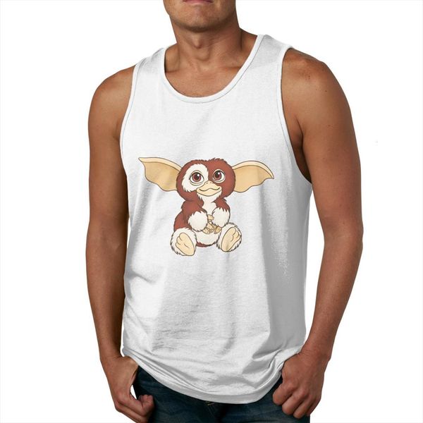 rock roll gizmo gremlins cute pet mogwai quality cotton sleeveless tank retro classic round neck, White;black
rock roll gizmo gremlins cute pet mogwai quality cotton sleeveless tank retro classic round neck, White;black