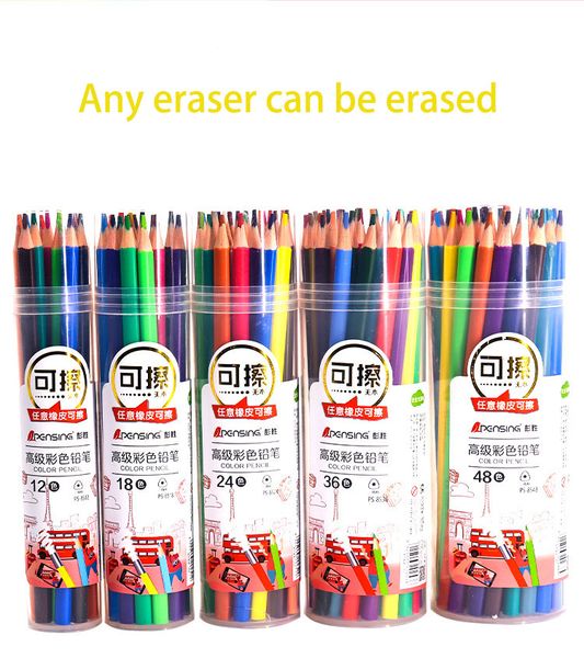 erasable watercolor painting pens pencil triangle pole color lead 48,36,24,12 children's graffiti drawing pen stationery art set brush, Black;red
erasable watercolor painting pens pencil triangle pole color lead 48,36,24,12 children's graffiti drawing pen stationery art set brush, Black;red