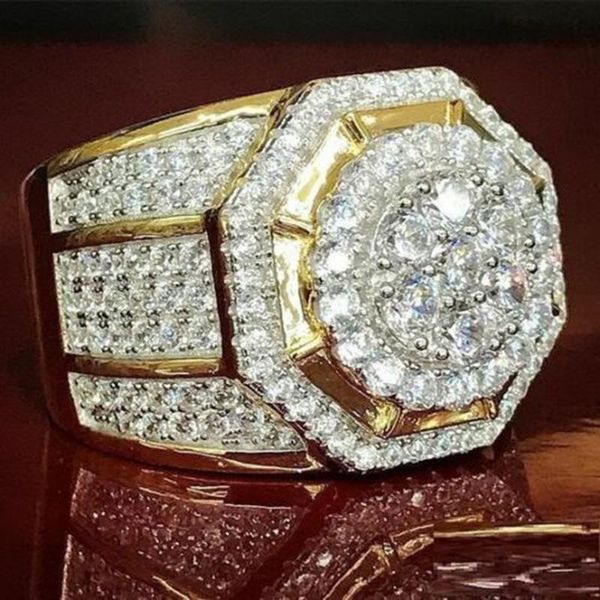 cluster rings luxury bling rhinestone iced out for men hexagon hip hop gold male wedding band lover jewelry gifts, Golden;silver
cluster rings luxury bling rhinestone iced out for men hexagon hip hop gold male wedding band lover jewelry gifts, Golden;silver