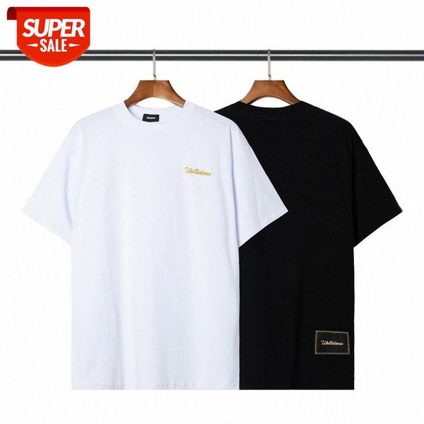 streetwear men high street gold embroidered small logo loose short sleeve t-shirt #xx7m, White;black
streetwear men high street gold embroidered small logo loose short sleeve t-shirt #xx7m, White;black