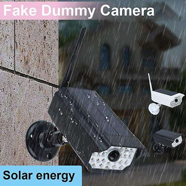 cameras wireless solar flashing led light fake surveillance dummy video cctv simulation camera with infrared sense
cameras wireless solar flashing led light fake surveillance dummy video cctv simulation camera with infrared sense