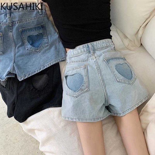 jeans shorts women korean love heart high waist wide leg demin short feminimos summer arrival 6g782 210603, White;black
jeans shorts women korean love heart high waist wide leg demin short feminimos summer arrival 6g782 210603, White;black