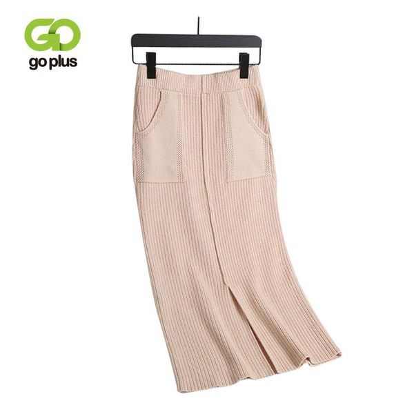skirts goplus 2021 vintage autumn winter thick sweater pencil women front split female knit mid-calf elegant skirt c6591, Black
skirts goplus 2021 vintage autumn winter thick sweater pencil women front split female knit mid-calf elegant skirt c6591, Black