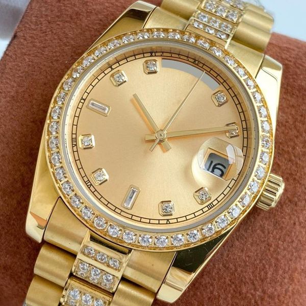 wristwatches 36mm automatic mechanical mens sports watch black white dial sapphire glass watches datejust stainless steel, Slivery;brown
wristwatches 36mm automatic mechanical mens sports watch black white dial sapphire glass watches datejust stainless steel, Slivery;brown