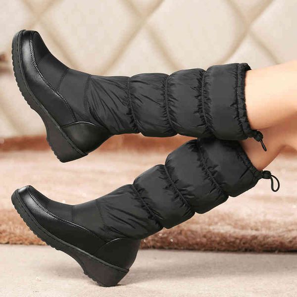 boots women winter warm snow fashion slim thighs black mid calf comfort platform woman's shoes plus size 44 08ob
boots women winter warm snow fashion slim thighs black mid calf comfort platform woman's shoes plus size 44 08ob
