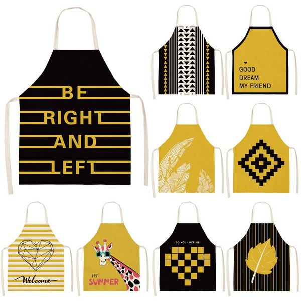 aprons yellow geometric stripes for home and kitchen kids apron women cooking accessories master child
aprons yellow geometric stripes for home and kitchen kids apron women cooking accessories master child