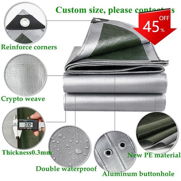 shade pe tarpaulin rainproof cloth outdoor garden plant shed boat car truck canopy waterproof sun pet house cover 0.32mm
shade pe tarpaulin rainproof cloth outdoor garden plant shed boat car truck canopy waterproof sun pet house cover 0.32mm
