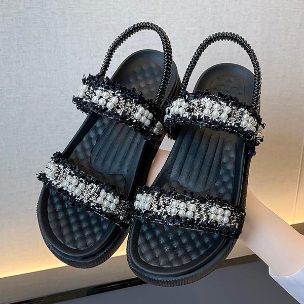 sandals women summer fashion women's 2021 solid color round head comfortable open toe casual shoes platform dress, Black
sandals women summer fashion women's 2021 solid color round head comfortable open toe casual shoes platform dress, Black