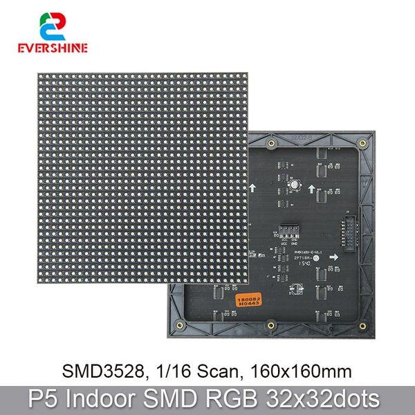 display smd3528 p5 rgb full color 160x160mm 32x32pixels 1/16s indoor led matrix module screen 
display smd3528 p5 rgb full color 160x160mm 32x32pixels 1/16s indoor led matrix module screen