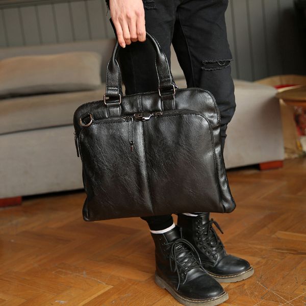 hbp new business handbag men's business trip briefcase leather messenger bag youth casual shoulder computer bag
hbp new business handbag men's business trip briefcase leather messenger bag youth casual shoulder computer bag