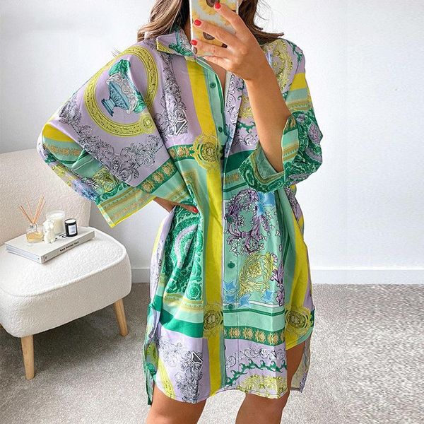 casual dresses elegant long sleeve loose irregular shirts dress women autumn vintage pattern party female lapel buttoned, Black;gray
casual dresses elegant long sleeve loose irregular shirts dress women autumn vintage pattern party female lapel buttoned, Black;gray
