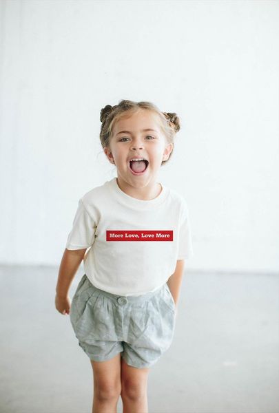 summer kids more love letter print baby boys and girls white clothes harajuku cool clothing funny childern t shirt, Blue
summer kids more love letter print baby boys and girls white clothes harajuku cool clothing funny childern t shirt, Blue
