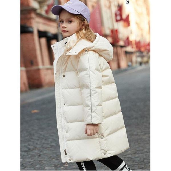 down coat brandchildren's jacket girls middle long foreign children's wear thickened 90% white duck kids clothes, Blue;gray
down coat brandchildren's jacket girls middle long foreign children's wear thickened 90% white duck kids clothes, Blue;gray