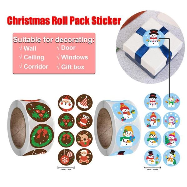gift wrap 1 roll(500pcs) 8 designs inch christmas theme seal labels stickers for diy baking package envelope stationery decoration
gift wrap 1 roll(500pcs) 8 designs inch christmas theme seal labels stickers for diy baking package envelope stationery decoration