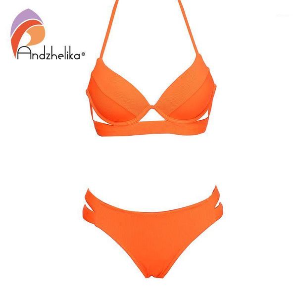 andzhelika bikinis set swimsuits women push up swimwear ribbed strap bathing suit biquini bikini 2021 beachwear women's, White;black
andzhelika bikinis set swimsuits women push up swimwear ribbed strap bathing suit biquini bikini 2021 beachwear women's, White;black